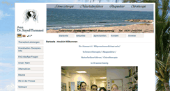 Desktop Screenshot of dr-med-tarmassi.de